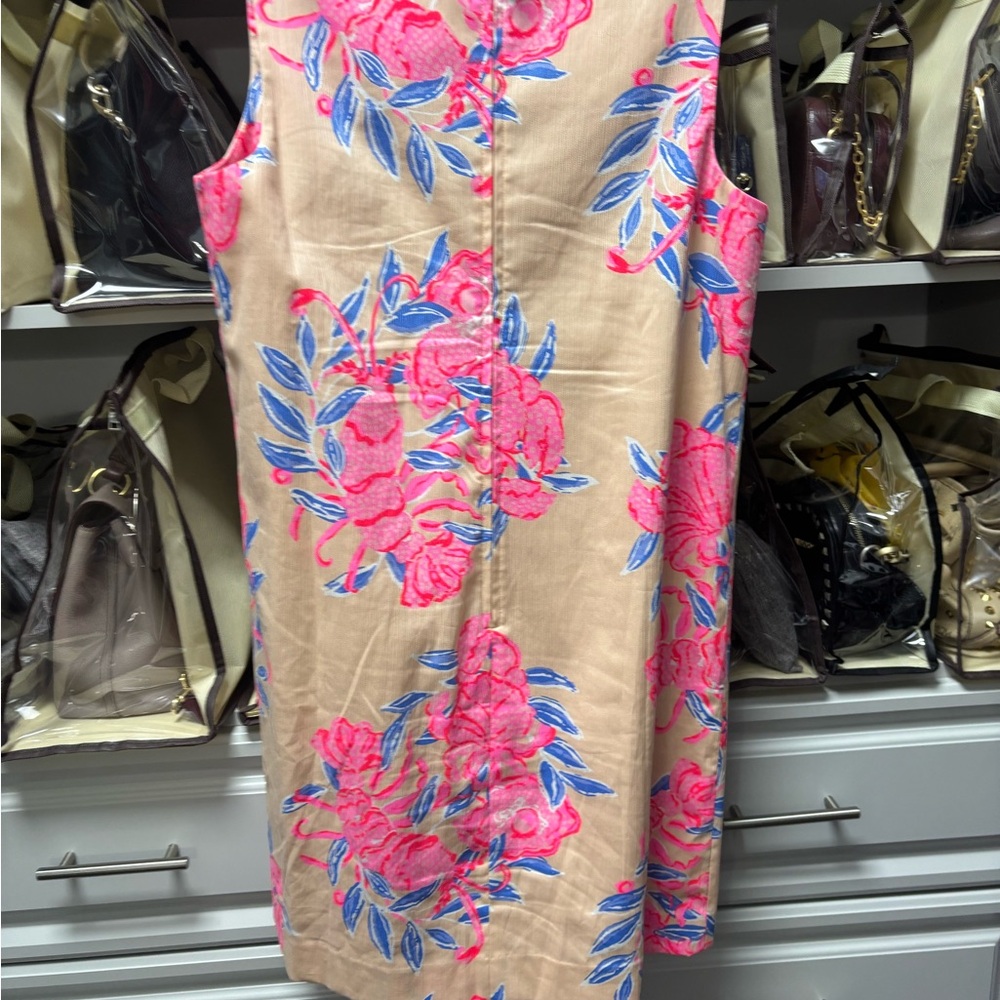 NWT Lilly Pulitzer Sidonie Stretch Shift dress Multi So Clawsome size 6 - Picture 3 of 4